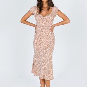 Princess Polly Floral Midi Dress